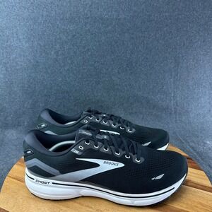 Brooks Ghost 15 Mens Sz 14D Running Shoes Black White 1103931D012
